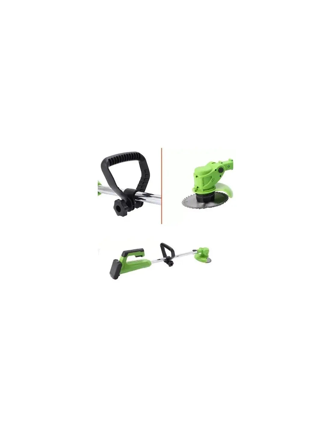 Motocoasa electrica DASGUT, 2 acumulatori, 48V, 20.000 RPM + Manusi de lucru, tricot + latex, marime universala si Ochelari Ajustabili De Protectie CADOU