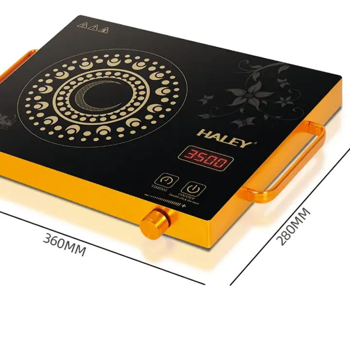 Plita Electrica cu Placa Ceramica HALEY HY-1821A – Performanta de Top, Design Modern si Tehnologie Avansata