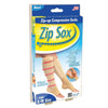 1+1 CADOU Sosete Zip Sox, Bej, S/M